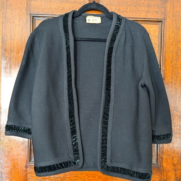 Hedy of California Sweaters - Custom vintage ladies evening sweater. Size medium.